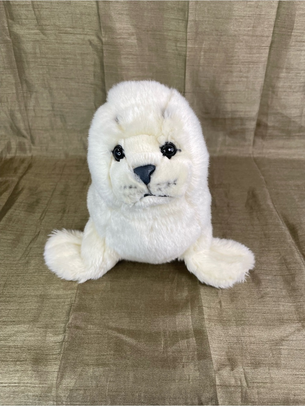 Ganz Webkinz Signature Harp Seal WKS1022 Plush Stuffed Animal NO CODE - Preowned